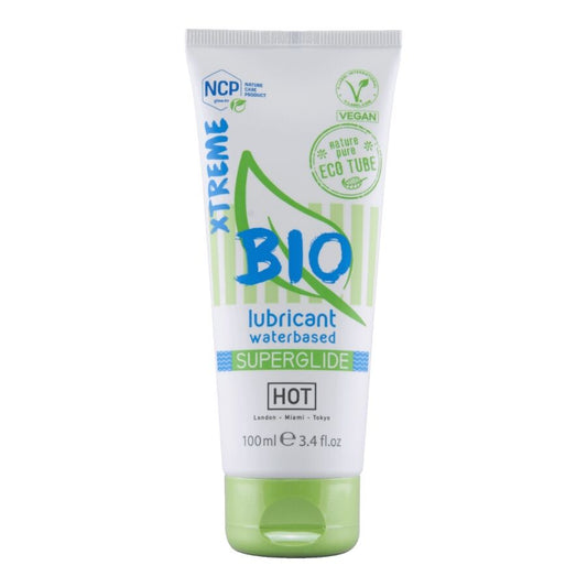 HOT - LUBRIFIANT BIO À BASE D'EAU SUPERGLIDE XTREME 100 ML HOT