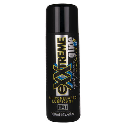 HOT - EXXTREME GLIDE LUBRIFIANT À BASE DE SILICONE + HUILE DE CONFORT A+ 100 ML HOT