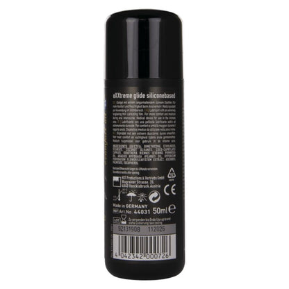 HOT - LUBRIFIANT À BASE DE SILICONE EXTRÊME GLIDE + HUILE DE CONFORT A+ 50 ML HOT
