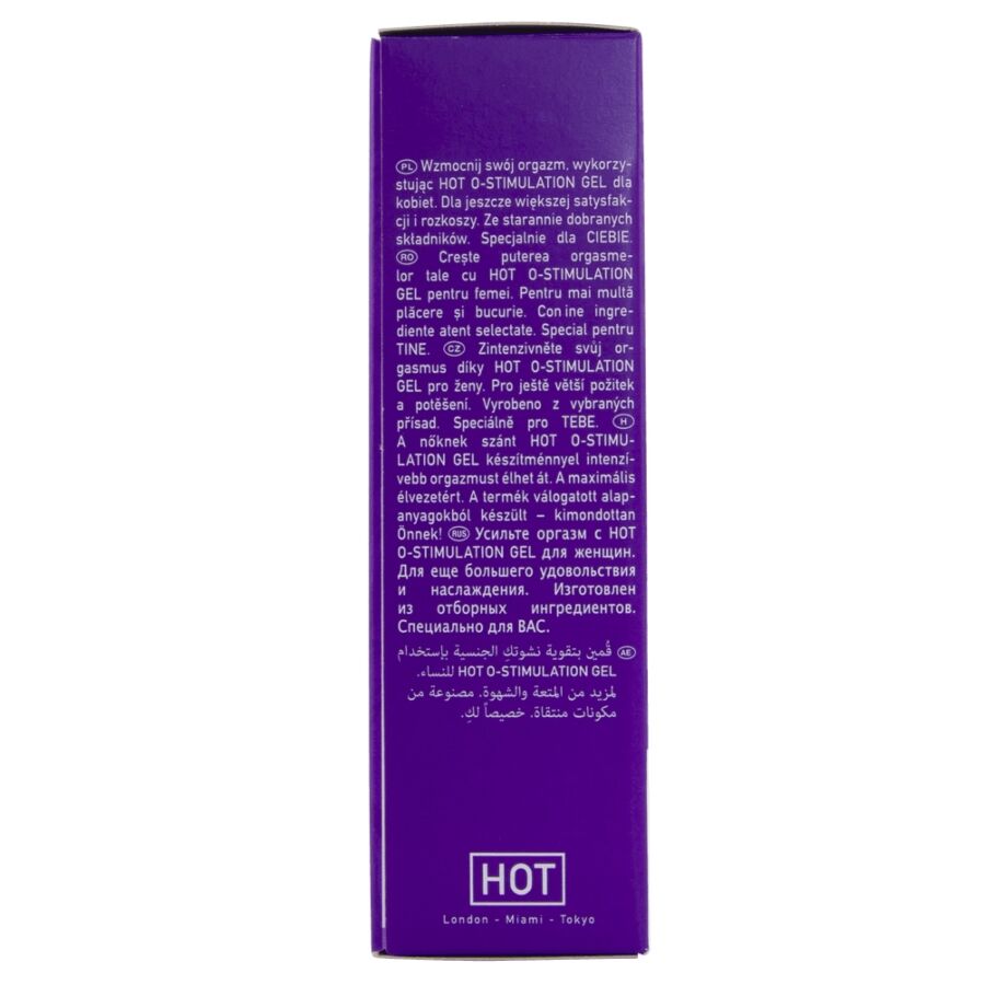 HOT - GEL STIMULANT L'ORGASME POUR FEMMES 15 ML HOT