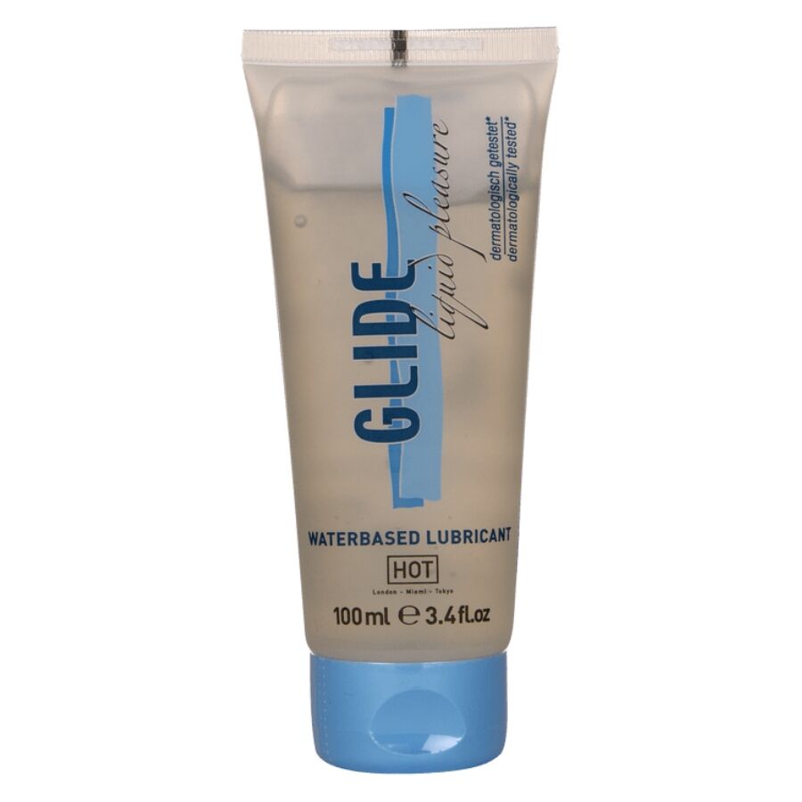 HOT - GLIDE LIQUID PLEASURE LUBRIFIANT À BASE D'EAU 100 ML HOT