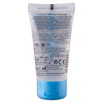 CHAUD - SUPERGLIDE LIQUID PLEASURE LUBRIFIANT À BASE D'EAU 30 ML HOT