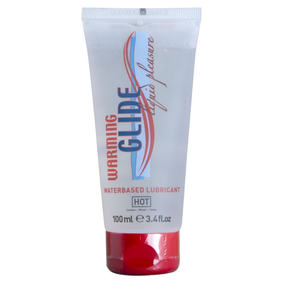 HOT - LUBRIFIANT LIQUIDE ET GLISSANT POUR UN PLAISIR INTENSE À BASE D'EAU 100 ML HOT
