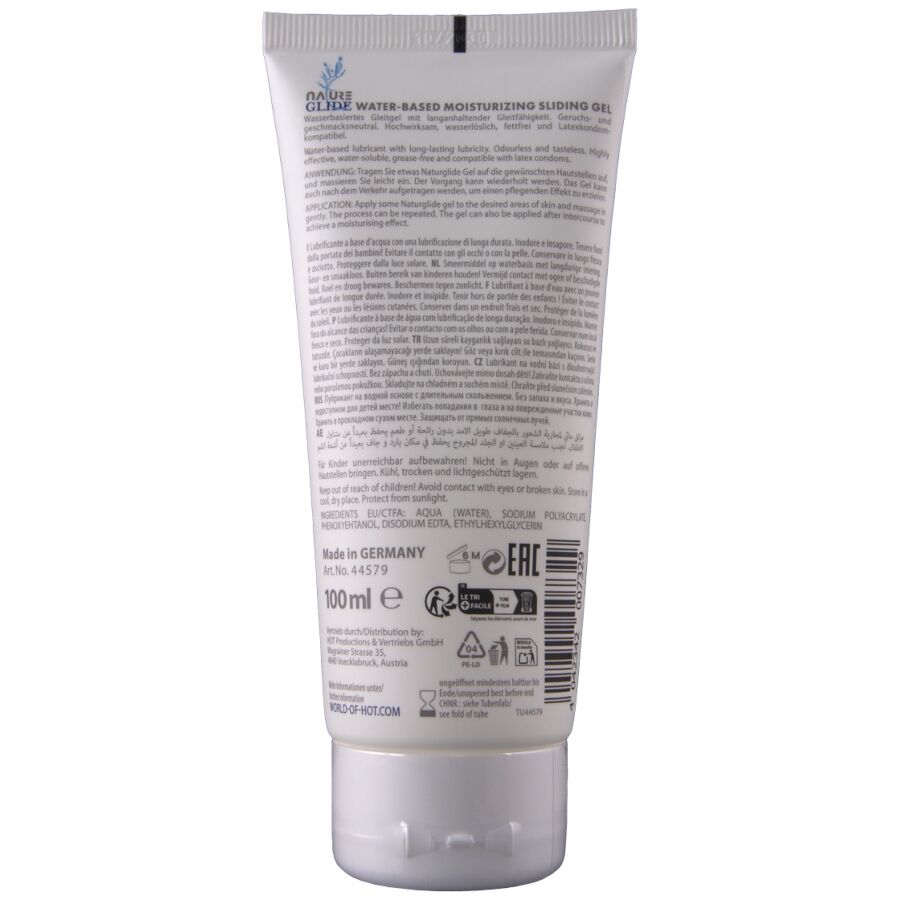HOT - NATURE GLIDE LUBRIFIANT À BASE D'EAU 100ML HOT