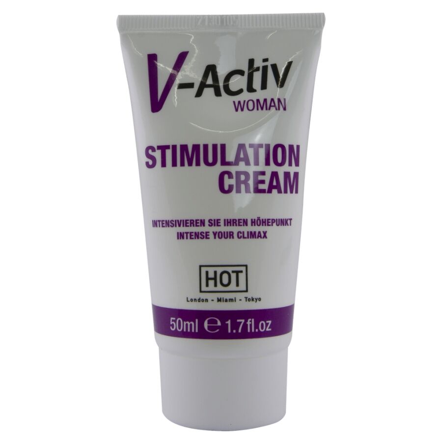 HOT - CRÈME STIMULANTE V-ACTIV POUR FEMMES 50 ML HOT
