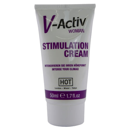 HOT - CRÈME STIMULANTE V-ACTIV POUR FEMMES 50 ML HOT