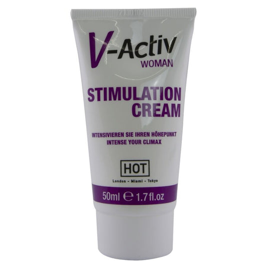 HOT - CRÈME STIMULANTE V-ACTIV POUR FEMMES 50 ML HOT