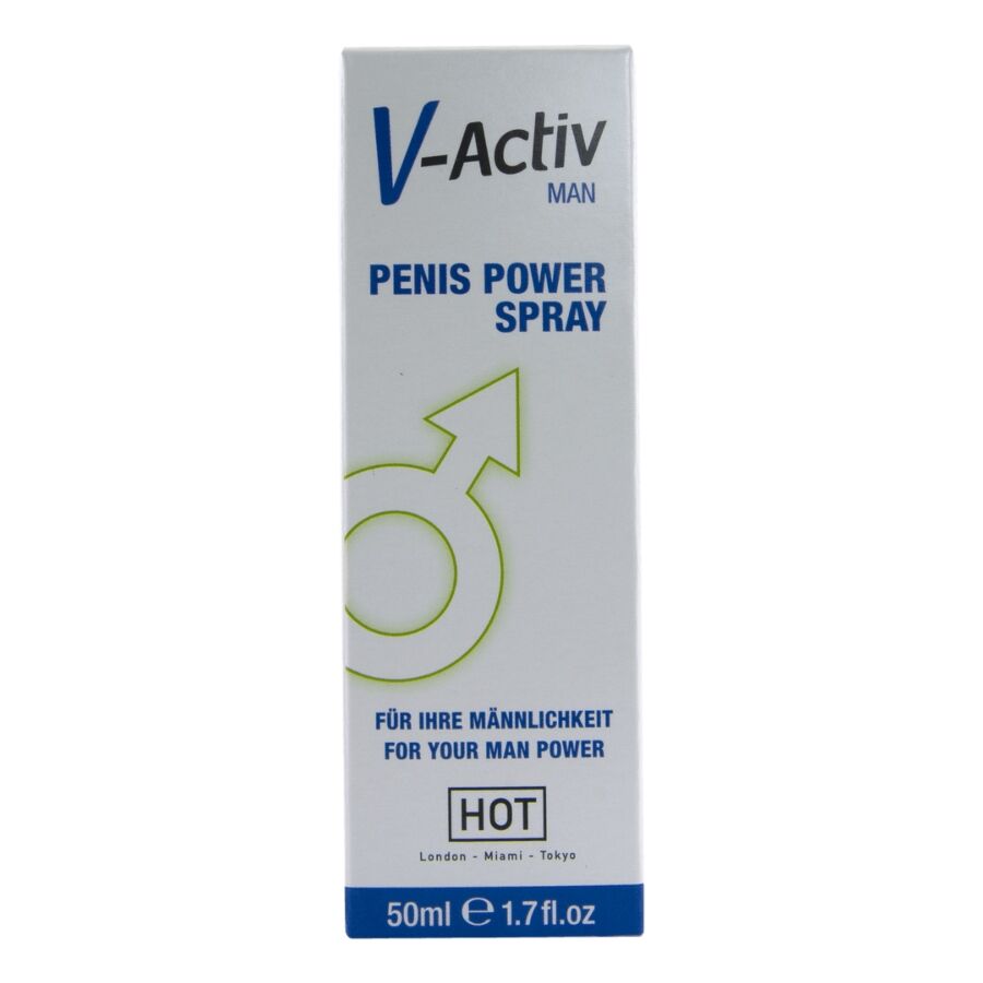HOT - V-ACTIV, SPRAY STIMULANT POUR LE PÉNIS, 50 ML HOT
