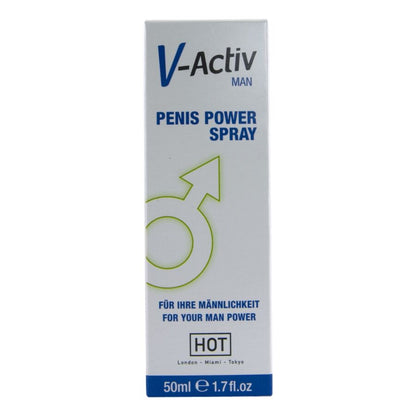 HOT - V-ACTIV, SPRAY STIMULANT POUR LE PÉNIS, 50 ML HOT
