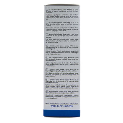 HOT - V-ACTIV, SPRAY STIMULANT POUR LE PÉNIS, 50 ML HOT
