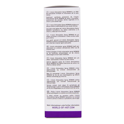 HOT - V-ACTIV SPRAY STIMULANT POUR FEMME 50 ML HOT