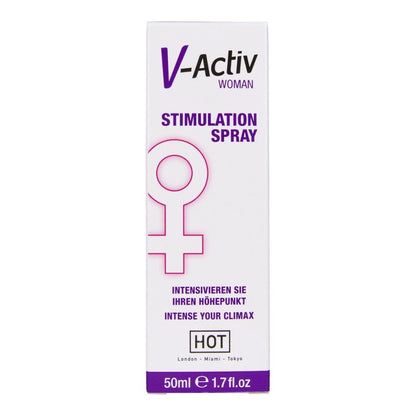 HOT - V-ACTIV SPRAY STIMULANT POUR FEMME 50 ML HOT