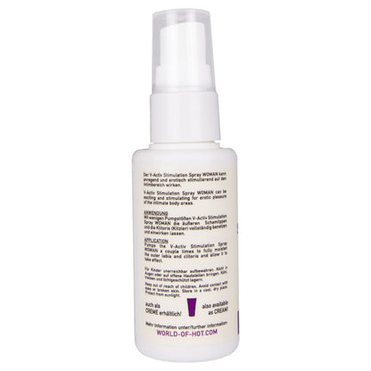 HOT - V-ACTIV SPRAY STIMULANT POUR FEMME 50 ML HOT