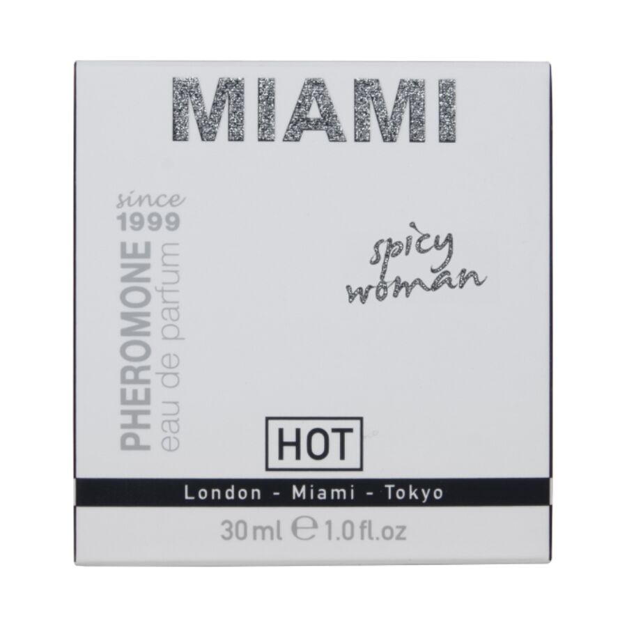 HOT - PARFUM AUX PHÉROMONES MIAMI SPICY WOMAN 30 ML HOT