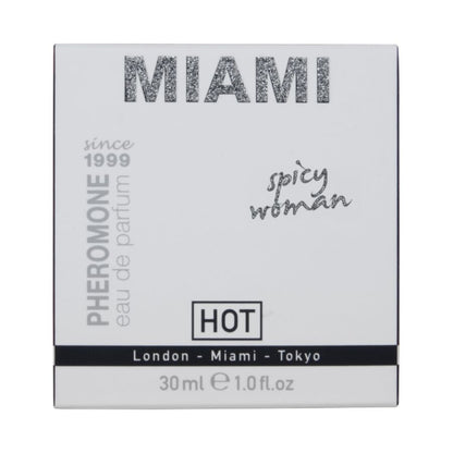 HOT - PARFUM AUX PHÉROMONES MIAMI SPICY WOMAN 30 ML HOT