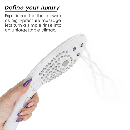 WOMANIZER - POMMEAU DE DOUCHE STIMULANT CLITORIAL WAVE BLANC WOMANIZER