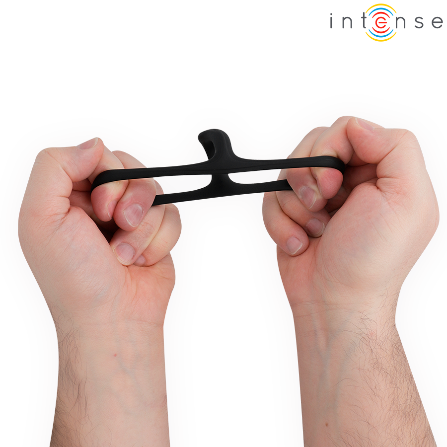 INTENSE - ALFIE ANNEAU PÉNIS TRIPLE RÉGLABLE MODÈLE 6 INTENSE COUPLES TOYS