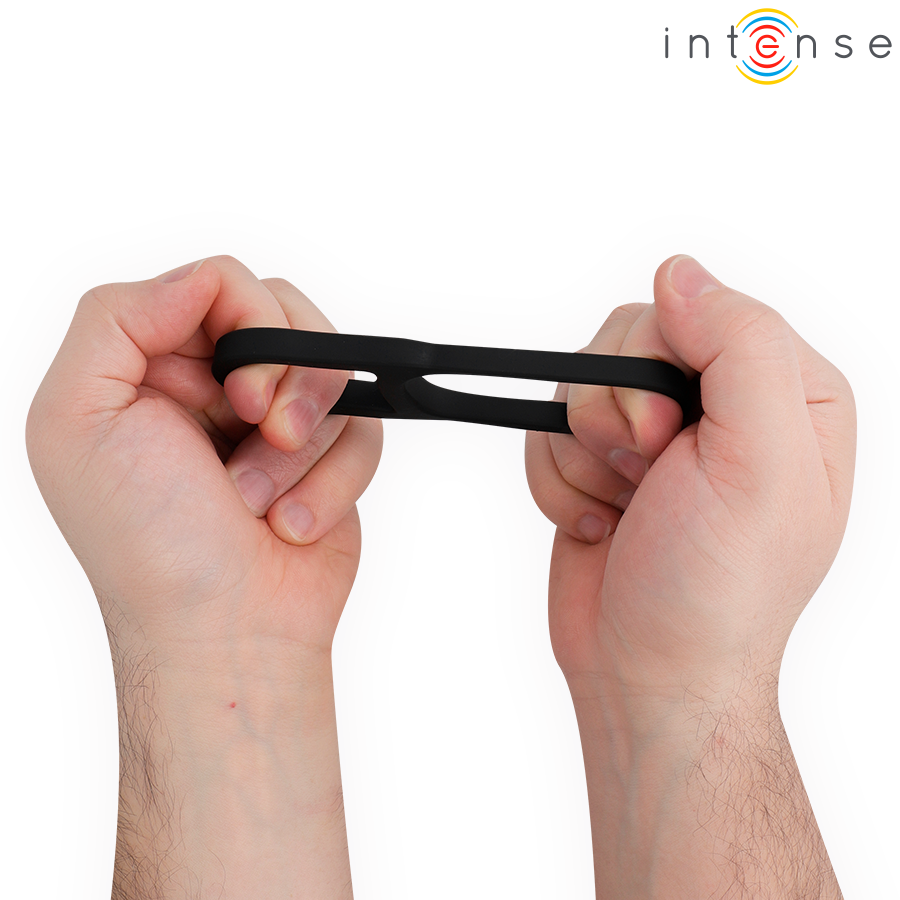 INTENSE - CONLETH ANNEAU PÉNIS DOUBLE RÉGLABLE MODÈLE 3 ADDICTED TOYS