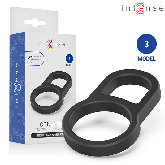 INTENSE - CONLETH ANNEAU PÉNIS DOUBLE RÉGLABLE MODÈLE 3 ADDICTED TOYS