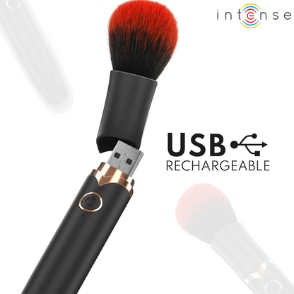 INTENSE - EMILIA BROSSE VIBRANTE CHAUFFANTE 16 CM INTENSE FUN TOYS