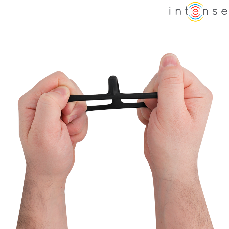 INTENSE - JOHN ANNEAU TRIPLE AJUSTABLE POUR LE PÉNIS MODÈLE 4 INTENSE COUPLES TOYS