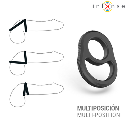 INTENSE - RICHARD DOUBLE ANNEAU PÉNIS MODÈLE 1 INTENSE COUPLES TOYS