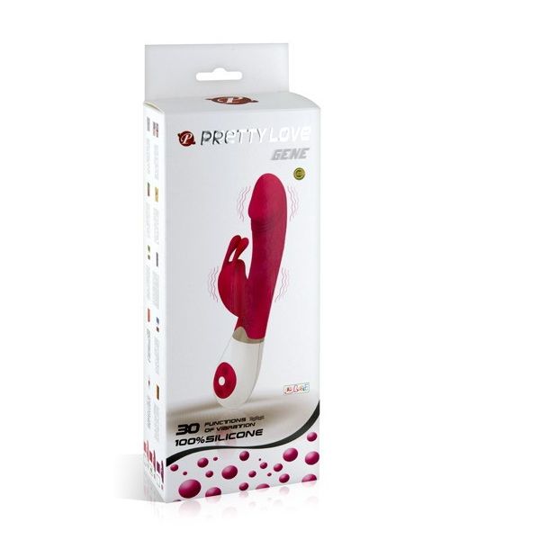 PRETTY LOVE - VIBRATEUR AVEC GÈNE DE LAPIN PRETTY LOVE FLIRTATION