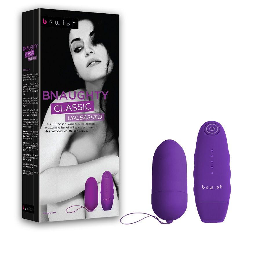 B SWISH - TÉLÉCOMMANDE ROSE CLASSIQUE BNAUGHTY UNLEASHED B SWISH