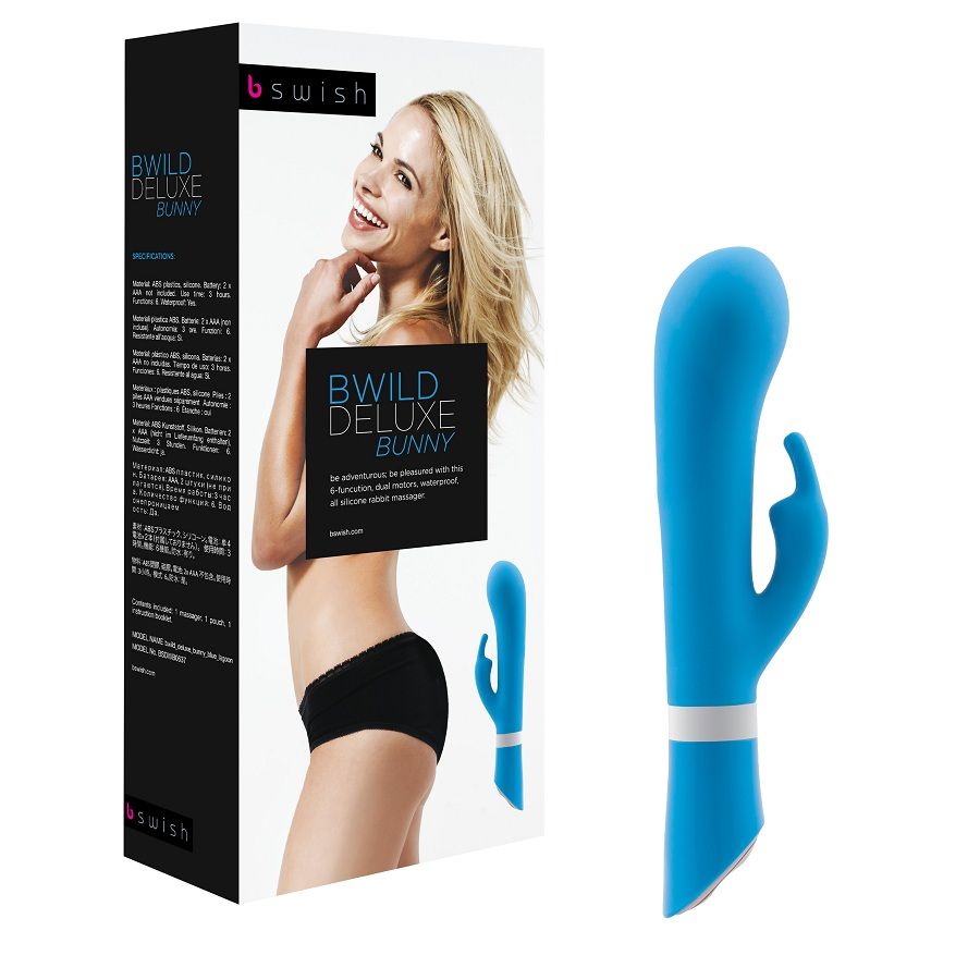 B SWISH - BWILD DELUXE BUNNY RABBIT VIBRATEUR JADE B SWISH