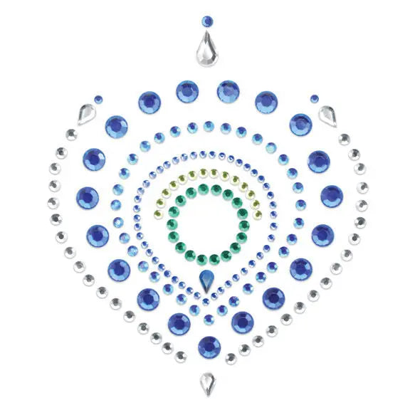 BIJOUX - INDISCRETS FLAMBOYANT BLEU&VERT BIJOUX DESIRE METALLIQUE