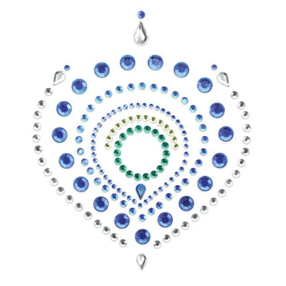 BIJOUX - INDISCRETS FLAMBOYANT BLEU&VERT BIJOUX DESIRE METALLIQUE
