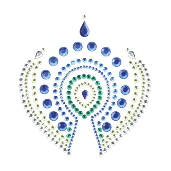 BIJOUX - INDISCRETS FLAMBOYANT BLEU&VERT BIJOUX DESIRE METALLIQUE
