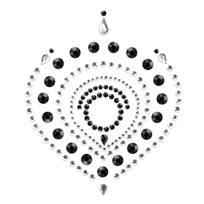 BIJOUX - INDISCRETS FLAMBOYANT NOIR & ARGENT BIJOUX DESIRE METALLIQUE