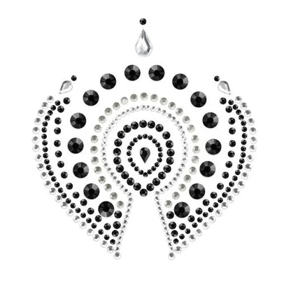 BIJOUX - INDISCRETS FLAMBOYANT NOIR & ARGENT BIJOUX DESIRE METALLIQUE