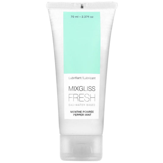 MIXGLISS - LUBRIFIANT BASE D'EAU EFFET FROID SAVEUR MENTHE 70 ML MIXGLISS