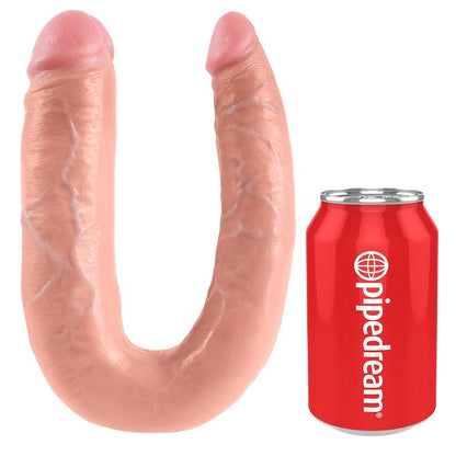 KING COCK - GODE DOUBLE PÉNÉTRATION 17.8 CM NATUREL KING COCK