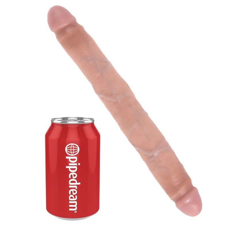 KING COCK - GODE DOUBLE NATUREL 30 CM KING COCK