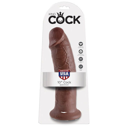 KING COCK - 10 GODEUE MARRON 25.4 CM KING COCK