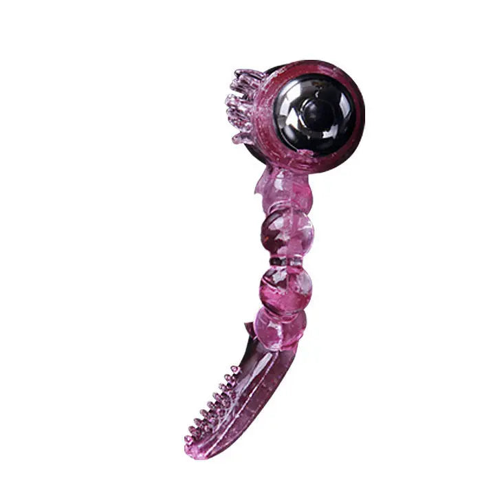 BAILE - ANNEAU SILICONE 10 RYTHMES DE LANGUE AVEC VIBRATION ROSE BAILE FOR HIM