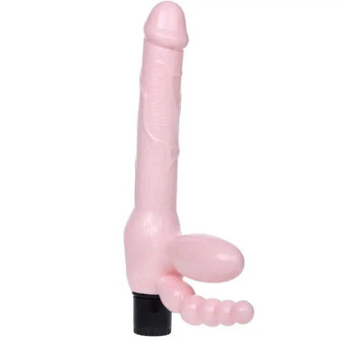 BAILE - HARNAIS SANS CORDE TPR AVEC VIBRATION ET STIMULATION ANAL 25.4 CM BAILE