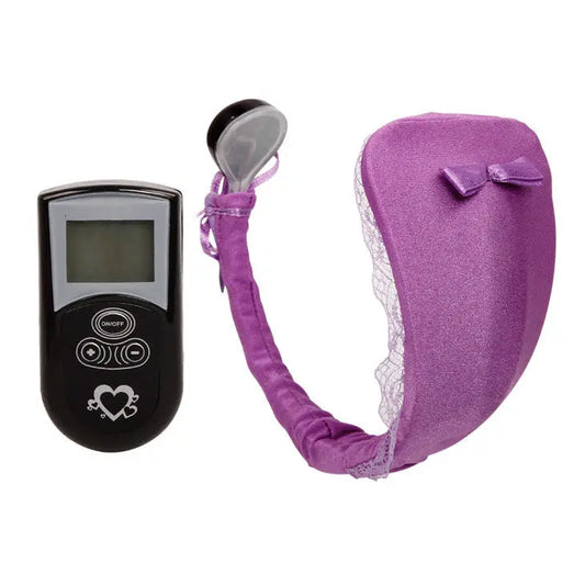 BAILE - STRING AVEC VIBRATEUR AVEC TÉLÉCOMMANDE LILAS BAILE STIMULATING