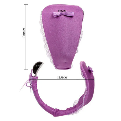 BAILE - STRING AVEC VIBRATEUR AVEC TÉLÉCOMMANDE LILAS BAILE STIMULATING