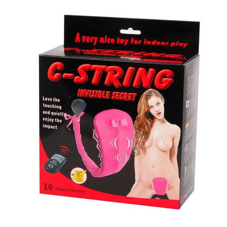 BAILE - STRING AVEC VIBRATEUR AVEC TÉLÉCOMMANDE LILAS BAILE STIMULATING
