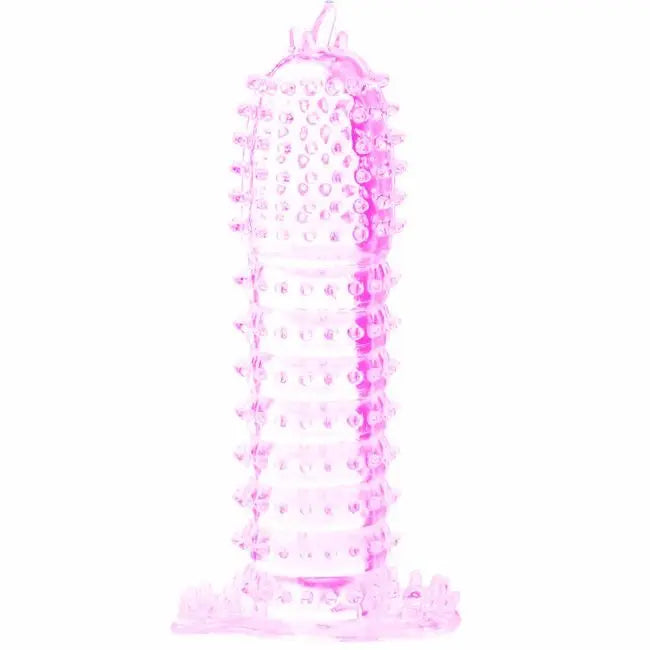 BAILE - GAINE PÉNIENNE  POINTS STIMULANTS ROSE 14 CM BAILE FOR HIM