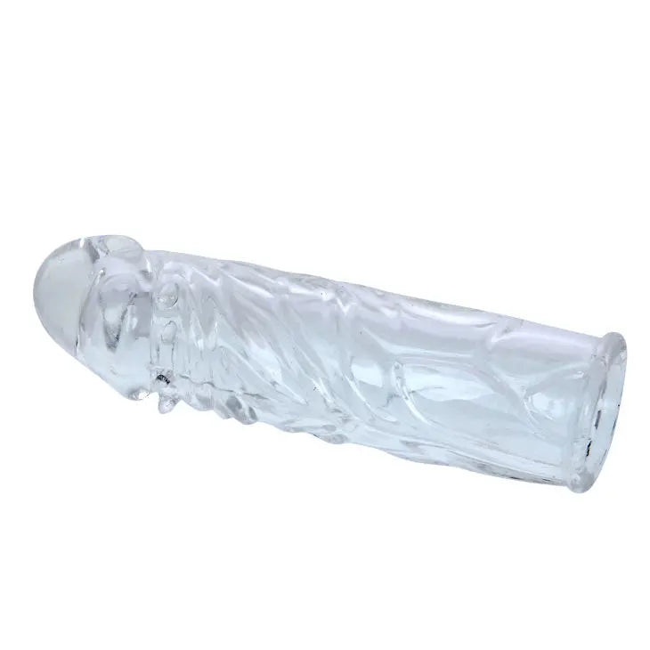 BAILE - COUVERCLE DE PÉNIS EN SILICONE TRANSPARENT 13 CM BAILE FOR HIM