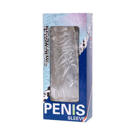 BAILE - COUVERCLE DE PÉNIS EN SILICONE TRANSPARENT 13 CM BAILE FOR HIM