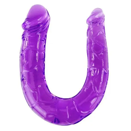 BAILE - DOUBLE GODE EN GELÉE FLEXIBLE LILAS BAILE ANAL