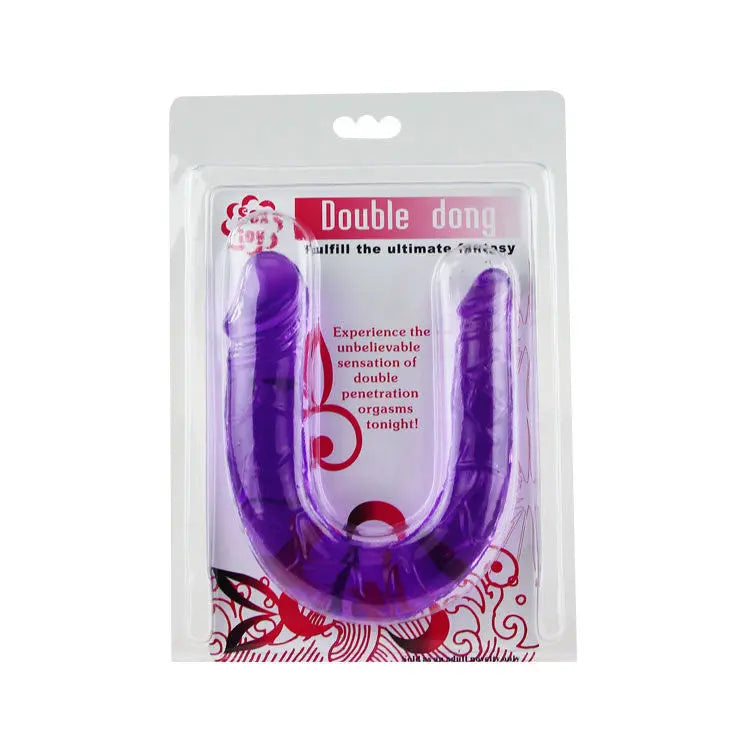 BAILE - DOUBLE GODE EN GELÉE FLEXIBLE LILAS BAILE ANAL