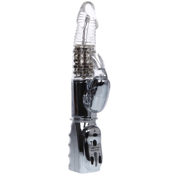 BAILE - ROTATEUR TRANSPARENT MISSILE AMOUR 26.5 CM BAILE ROTATIONS