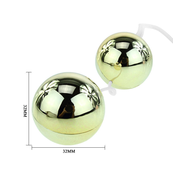 BAILE - VIBRATEUR  BALLES CHINOIS GOLDEN BAILE STIMULATING